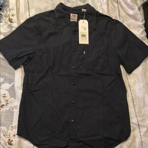 Levi's Black Casual Button Down Shirt